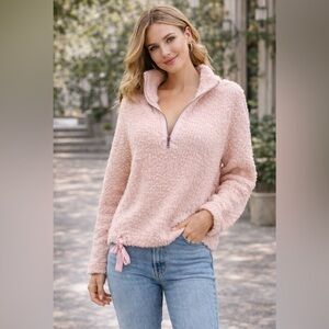 White + Warren Sweater Cashmere Wool  Blend Knit Cozy